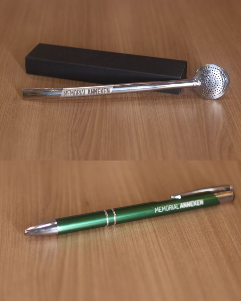 caneta e bomba chimarrao